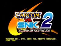 Capcom VS SNK 2 - Millionaire Fighting 2001 sur Sega Dreamcast